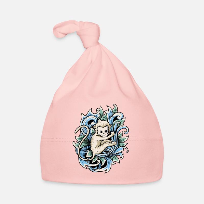 Affe Baby Bio-Mütze