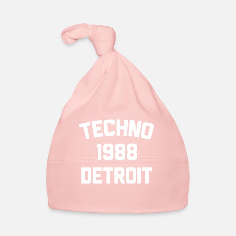 Techno 1988 Détroit Bonnet bio Bébé
