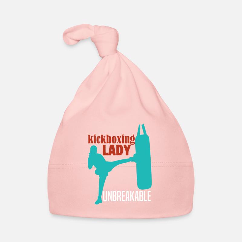 Kickboxing Lady Muay Thai Combat Workout Martial Arts Organic Baby Cap