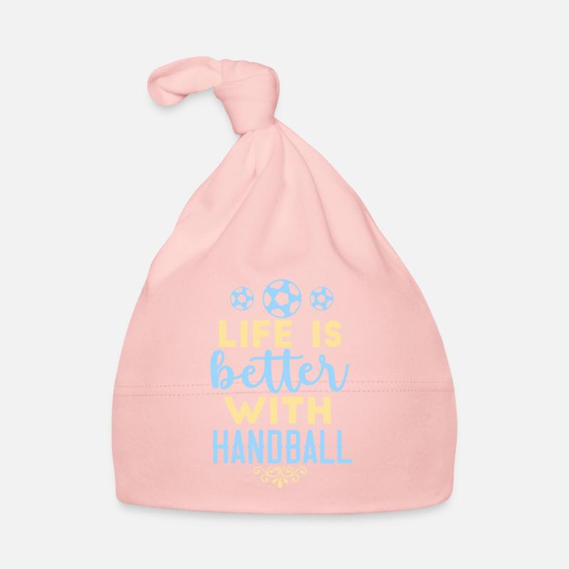 Das Leben ist besser mit Handballtorwart Deutschla Baby Bio-Mütze