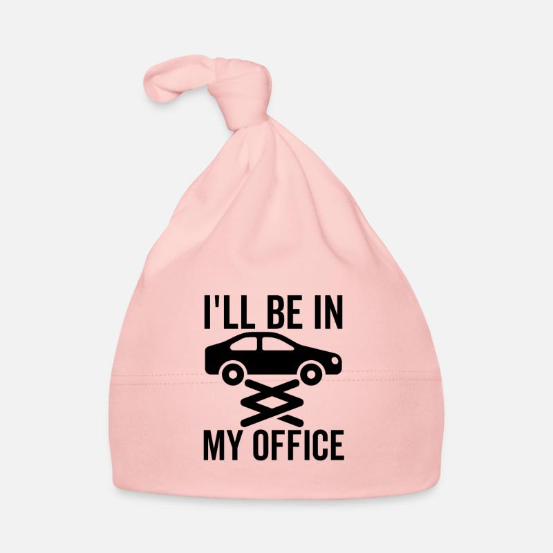 Je serai dans mon garage de voiture de bureau Bonnet bio Bébé