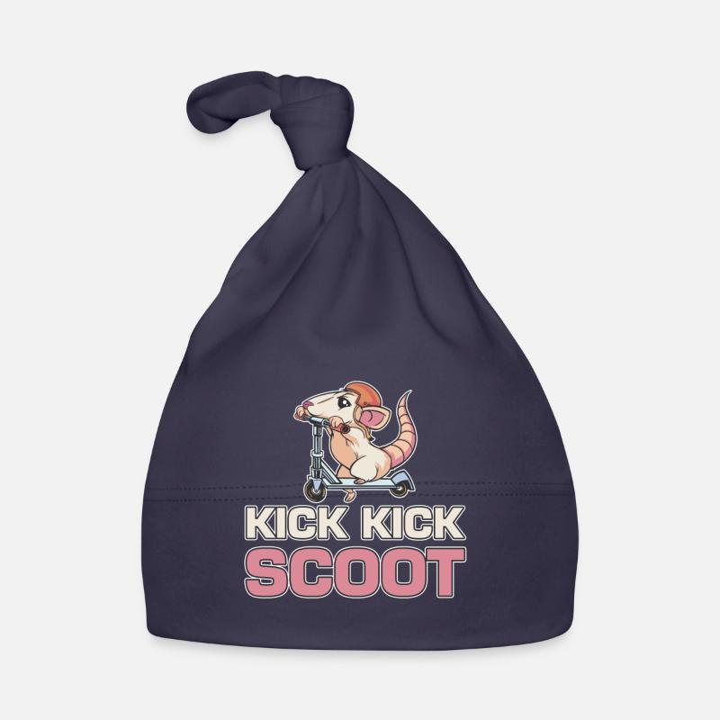 Kick Kick Scoot Scooter Tricks Cascades Équitation Jeune Bonnet bio Bébé
