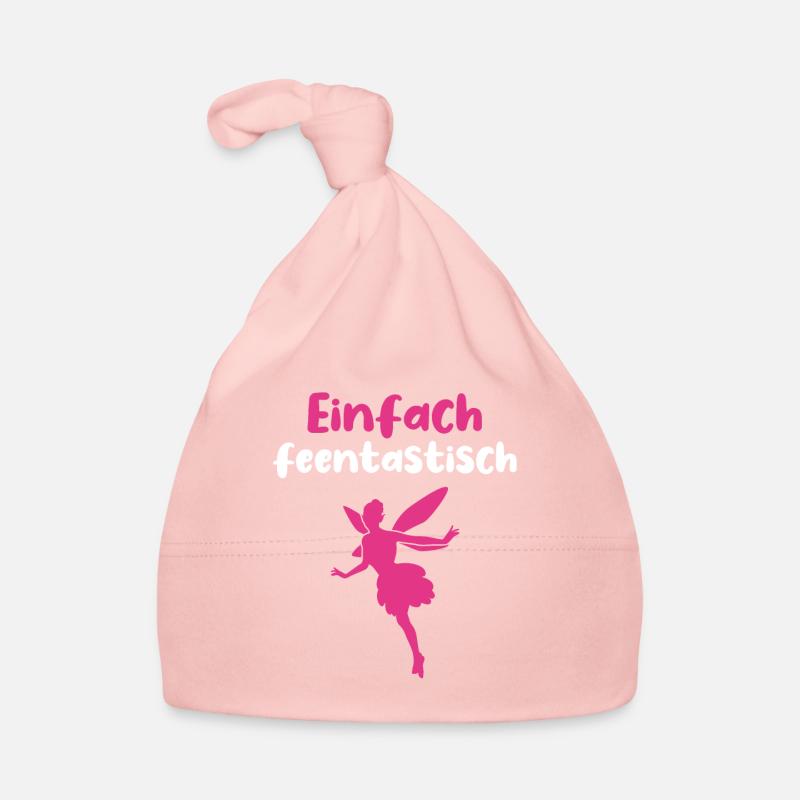 Fee Elfe Lustiger Spruch Damen Mädchen Geschenk Baby Bio-Mütze