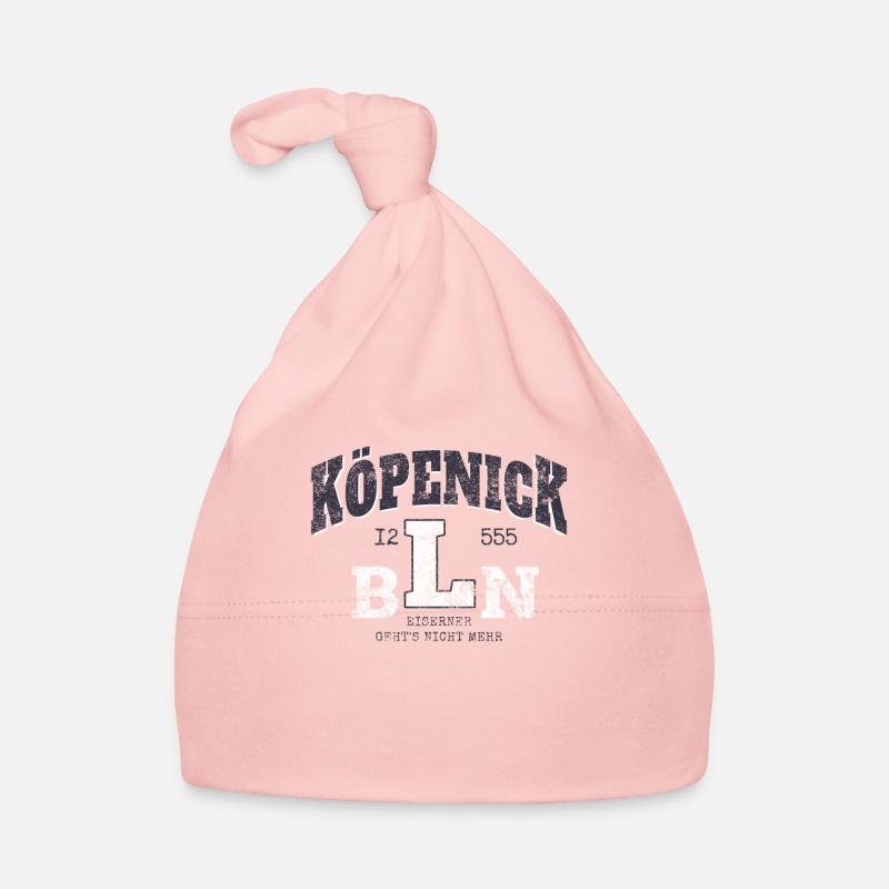 Köpenick BLN 12555 - Eiserner geht's nicht mehr - Baby Bio-Mütze - Rosa