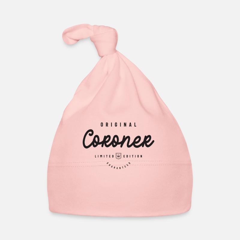 Coroner Drôle Titre du poste Profession Anniversaire Bonnet bio Bébé
