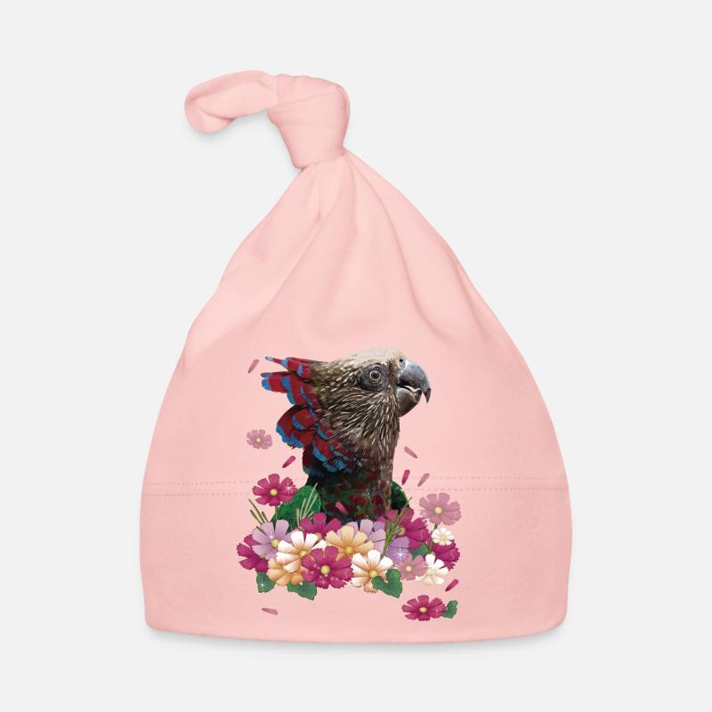 Le perroquet cacique Bonnet bio Bébé