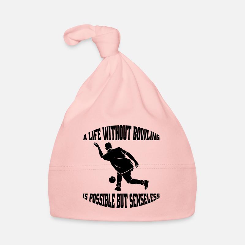 Bowling Cone Gift Bowling Ball Bowler Bowling Organic Baby Cap