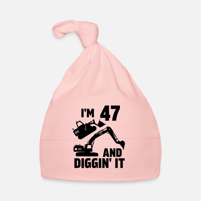 I'm 47 and Diggin' It Organic Baby Cap