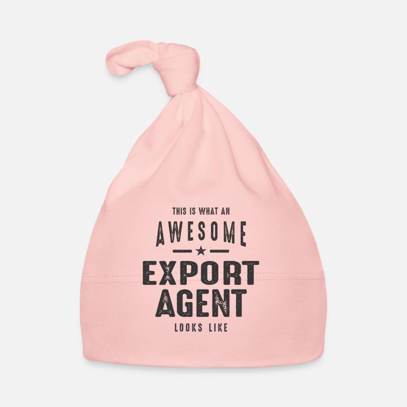 Funny Awesome Export Agent Job Beruf Baby Bio-Mütze