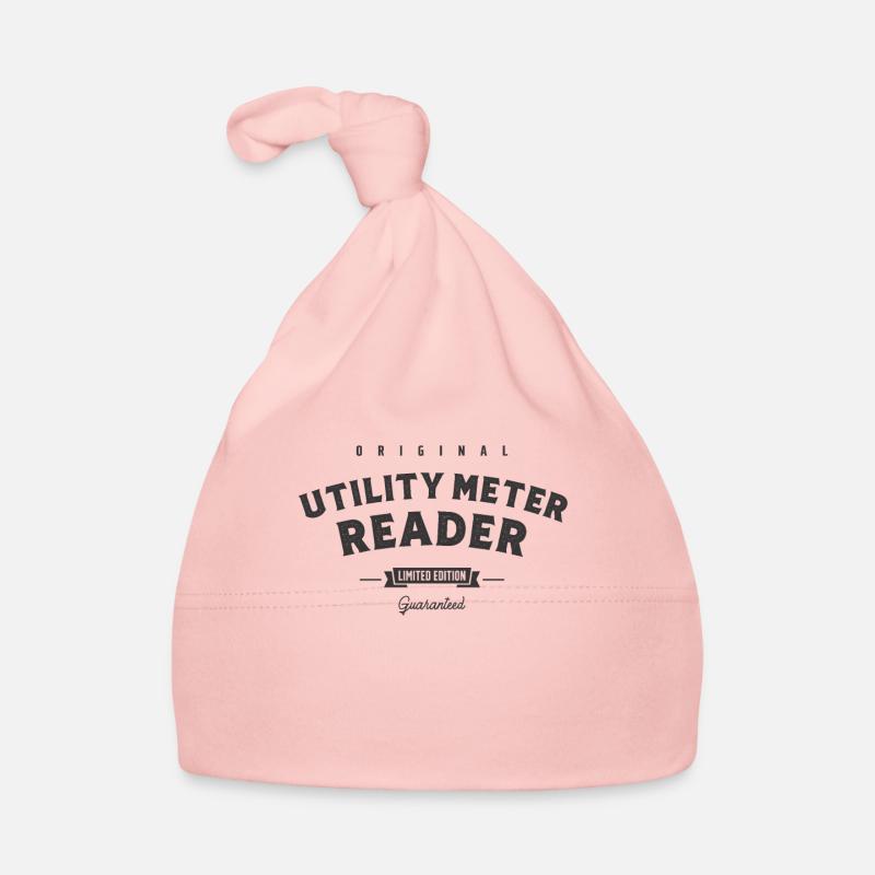 Lecteur de compteur utilitaire Drôle Titre du poste Profession Bonnet bio Bébé