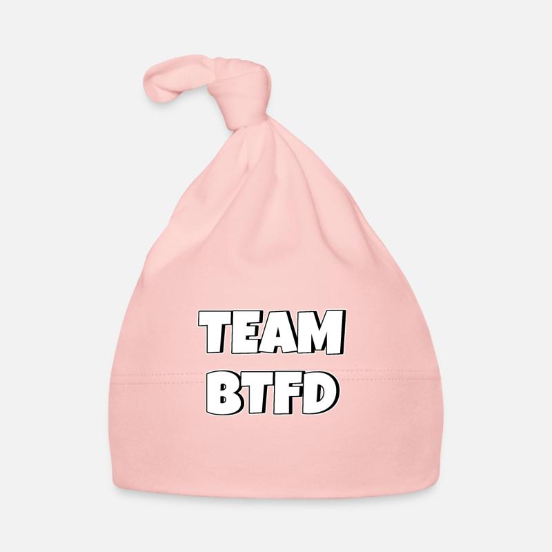 Team BTFD Acheter The Dip Crypto Stonk Meme Funny Bonnet bio Bébé