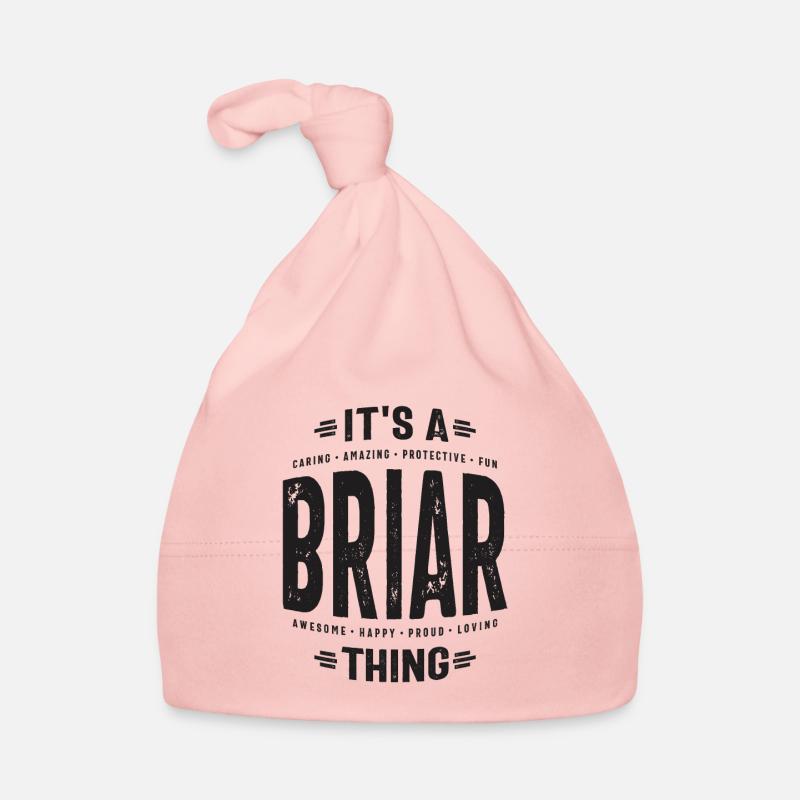 Briar Custom Name Organic Baby Cap
