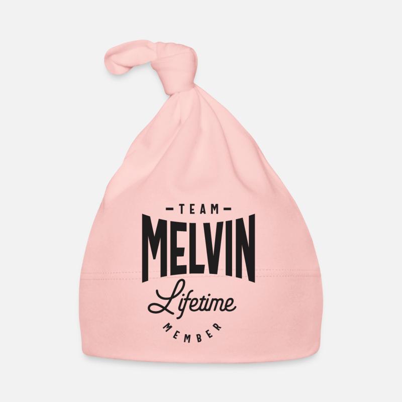 Nom personnalisé Melvin Bonnet bio Bébé