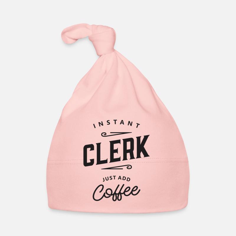 Métier de commis drôle Bonnet bio Bébé