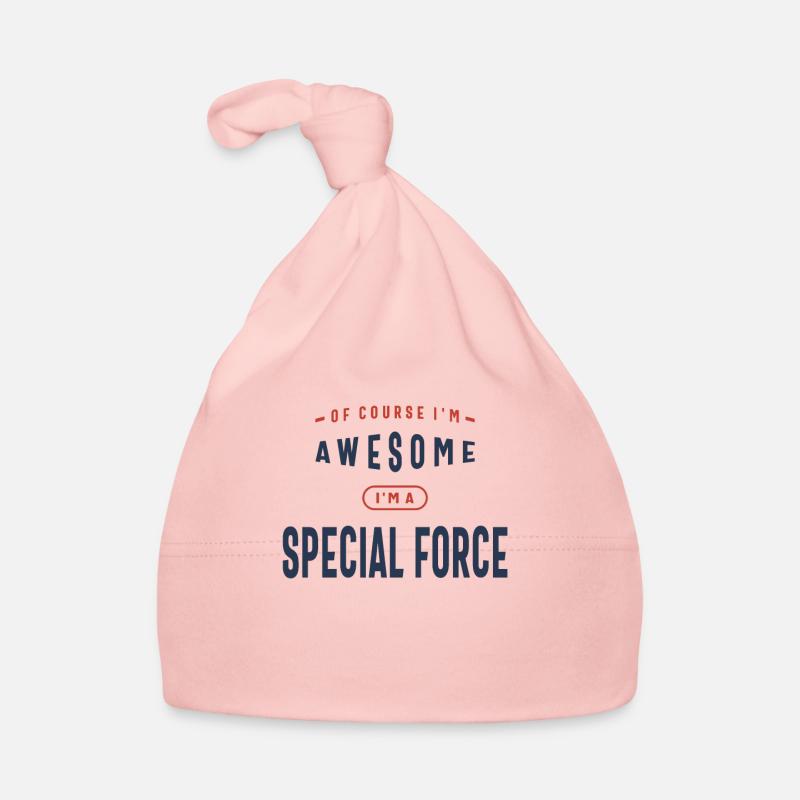 Profession de force spéciale Bonnet bio Bébé