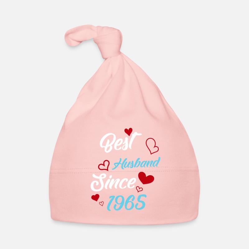 Best Husband Since 1965 Wedding Organic Baby Cap