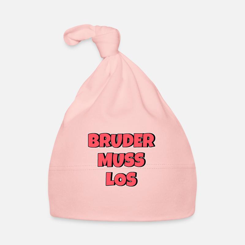 Bruder muss los Baby Bio-Mütze