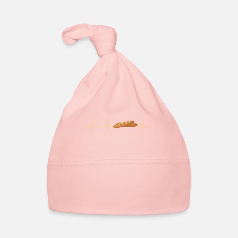 Baguette heartbeat Organic Baby Cap