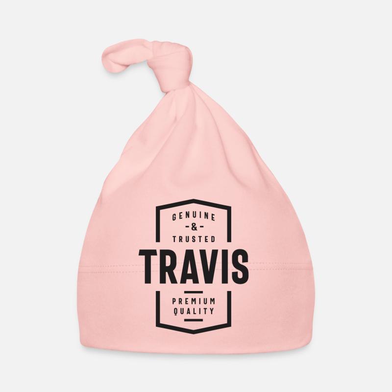 Travis Genuine and Trusted Travis Name Organic Baby Cap