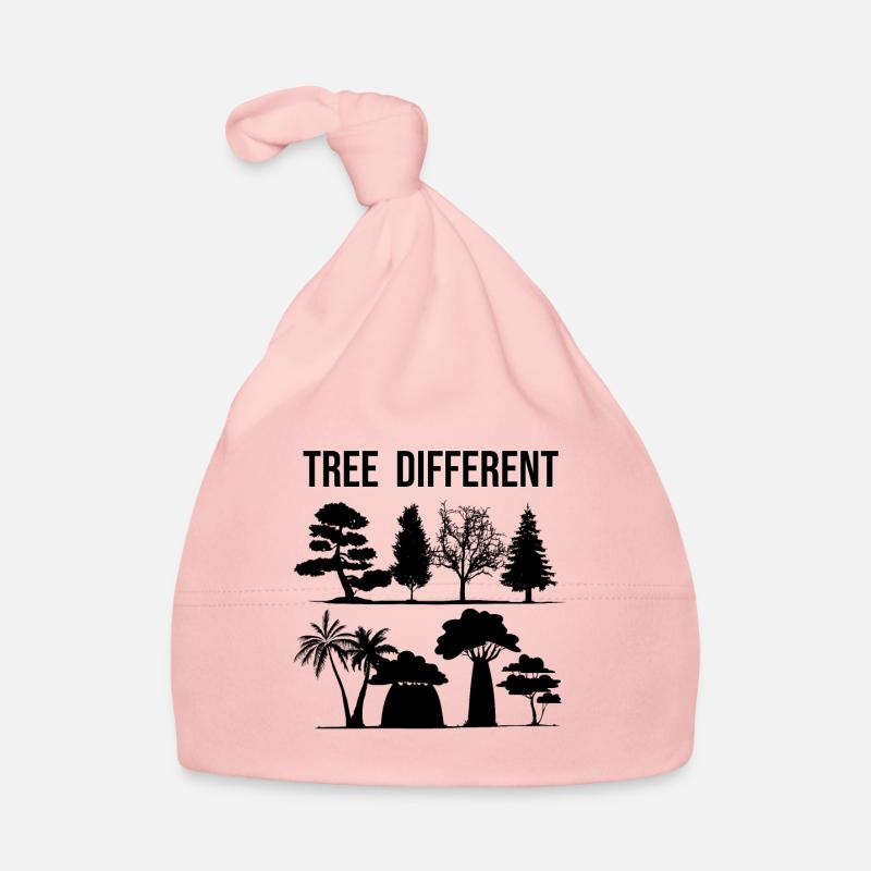 Arbre différent - soyez différent - soyez vous-même Bonnet bio Bébé