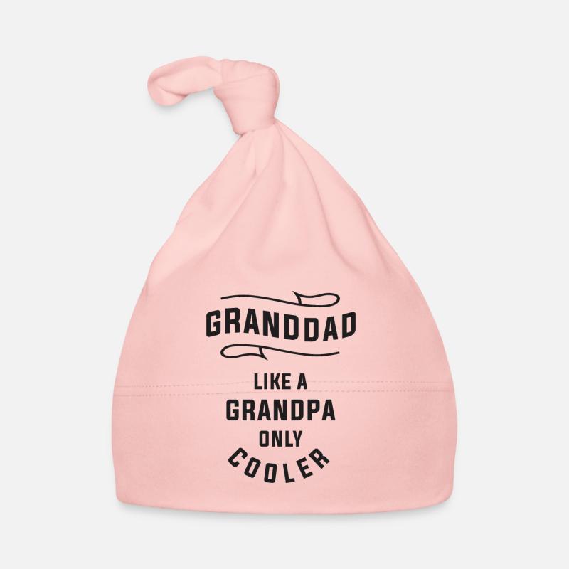 Granddad - Like Dad, but Cooler Organic Baby Cap