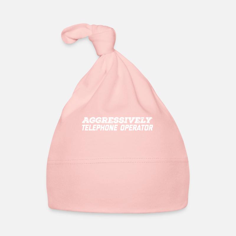 Aggressiver Telefonist Baby Bio-Mütze