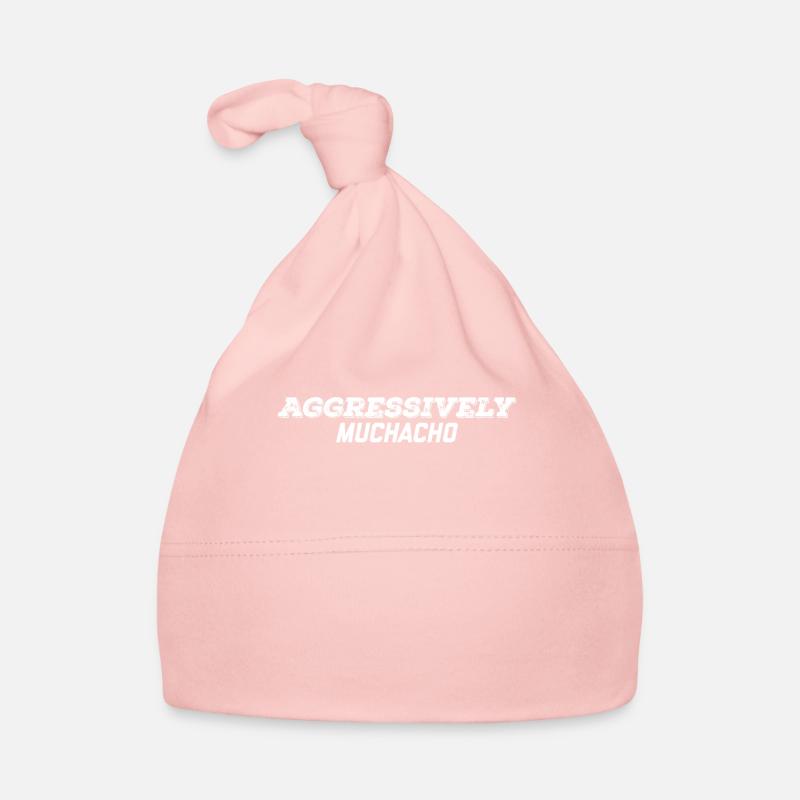 Muchacho agressif - Bonnet bio Bébé - rose