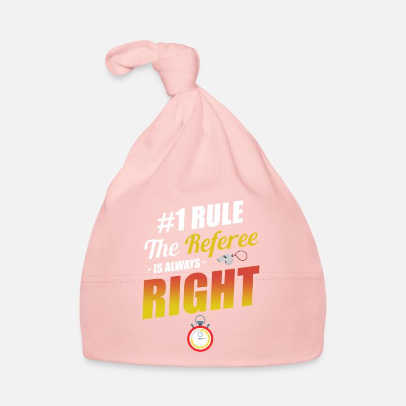 #1 Rule: The referee is always right: Organic Baby Cap