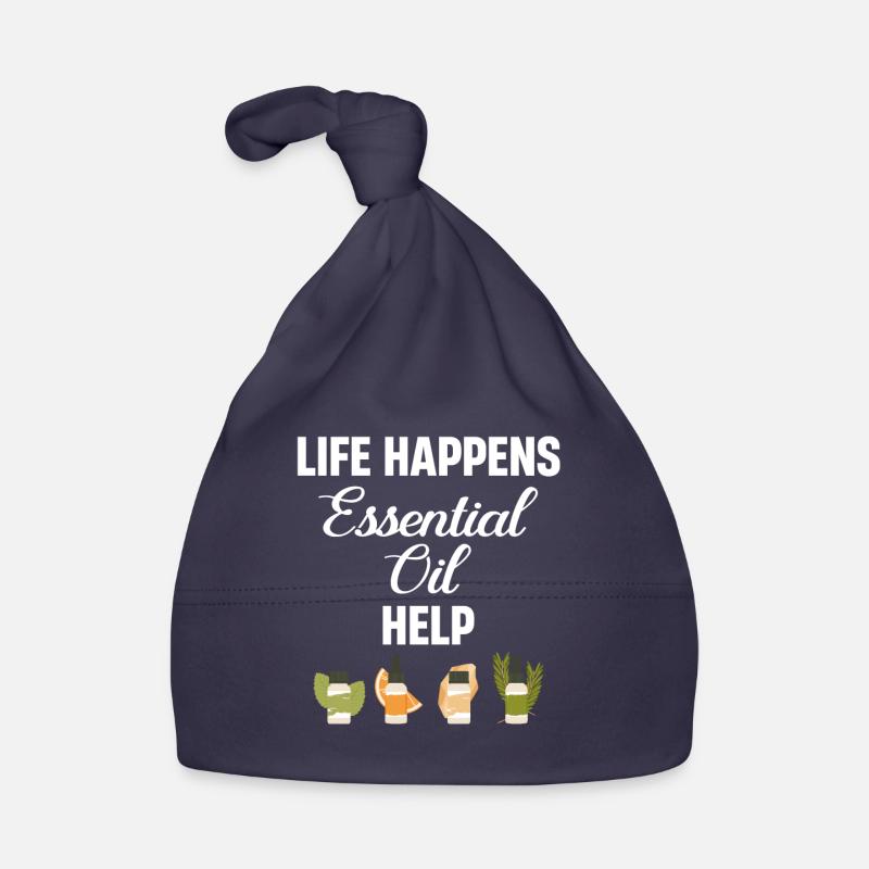Life Happens Essential Oils Help Organic Baby Cap