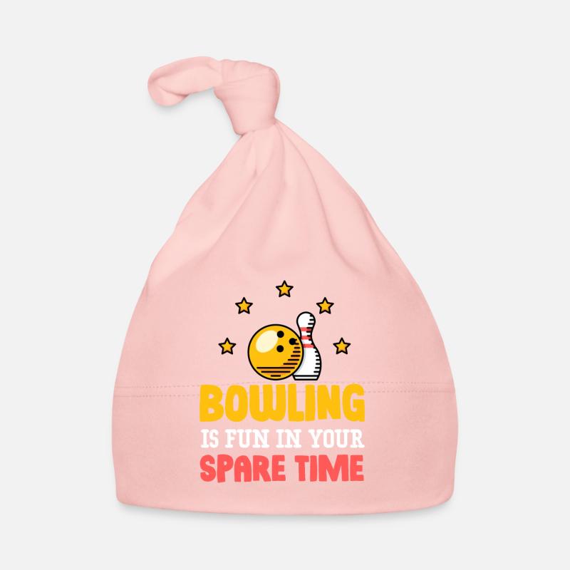 Bowling Is Fun In Your Leisure Laps Organic Baby Cap