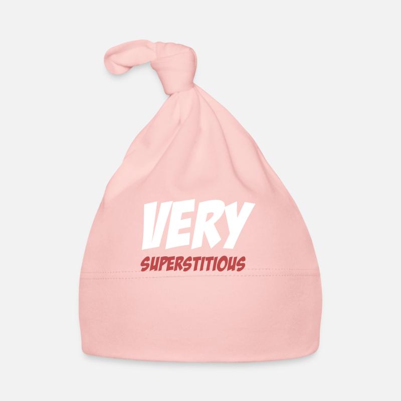 superstitious, funny, unhappy, occult Organic Baby Cap