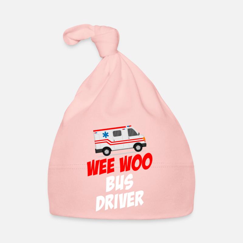 Wee Woo Bus Driver Ambulance Paramedic Organic Baby Cap