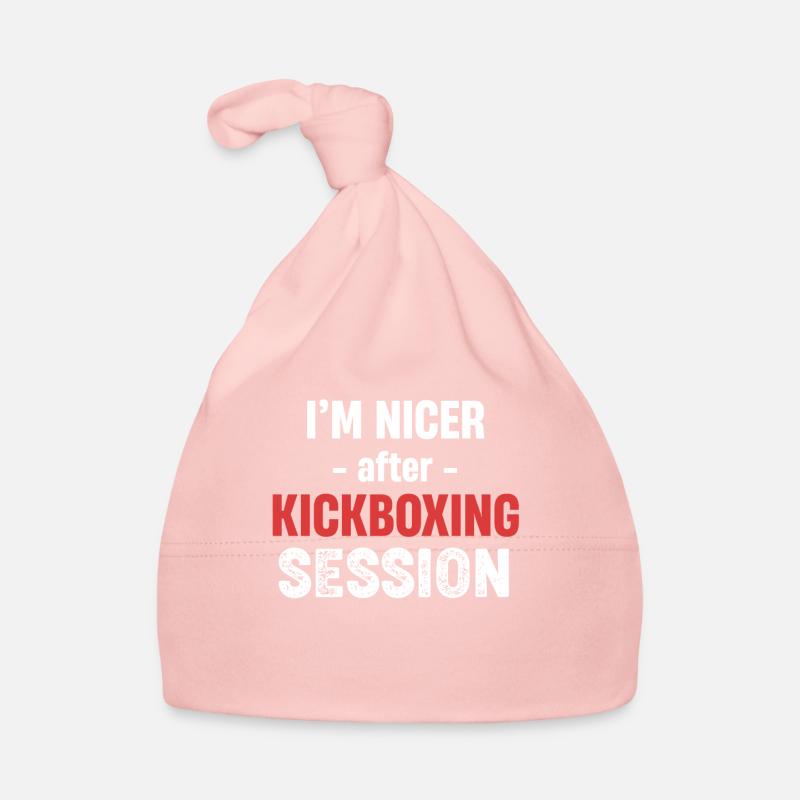 Je suis plus gentil après l’instructeur de kickboxing Bonnet bio Bébé
