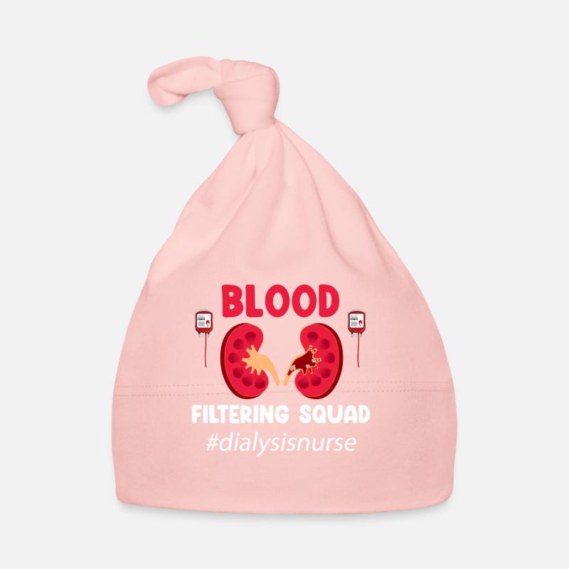 Blutfilter-trupp Lustige Dialyse-krankenschwester Baby Bio-Mütze