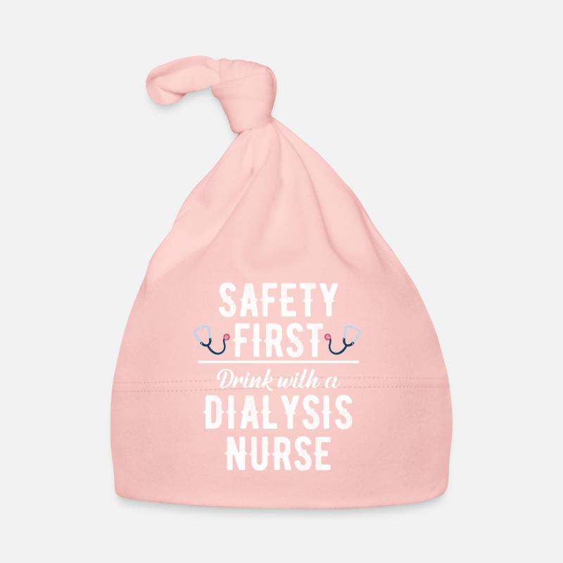 Safety First Drink Mit Einer Dialyseschwester Baby Bio-Mütze