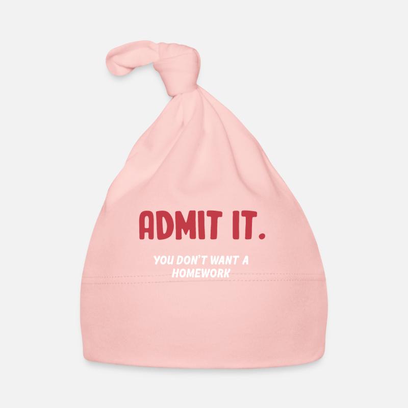 Admit it. You don't want homework. Organic Baby Cap