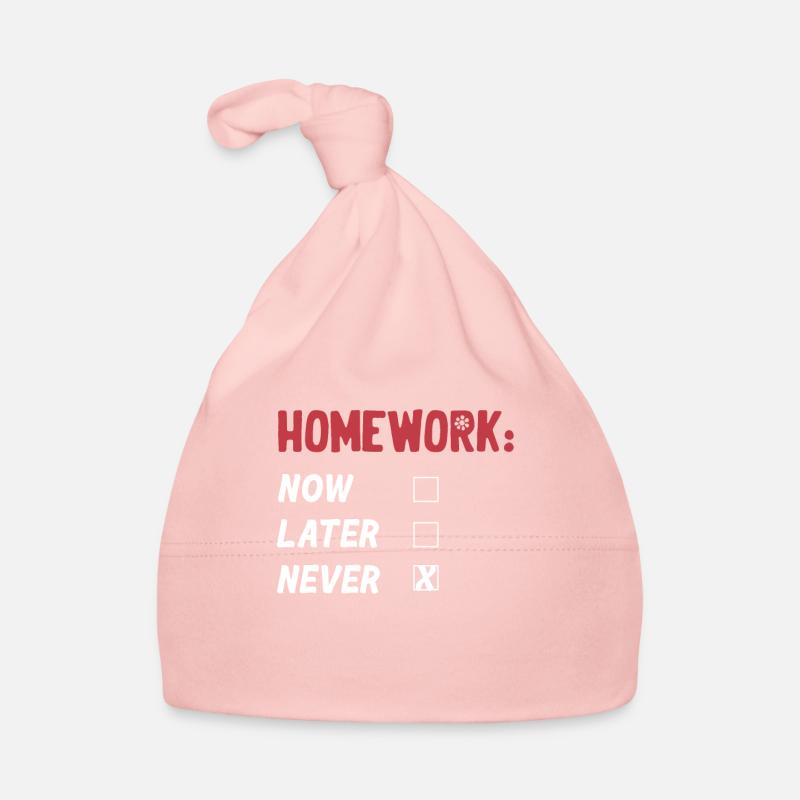 Homework? What homework? Graduation Organic Baby Cap