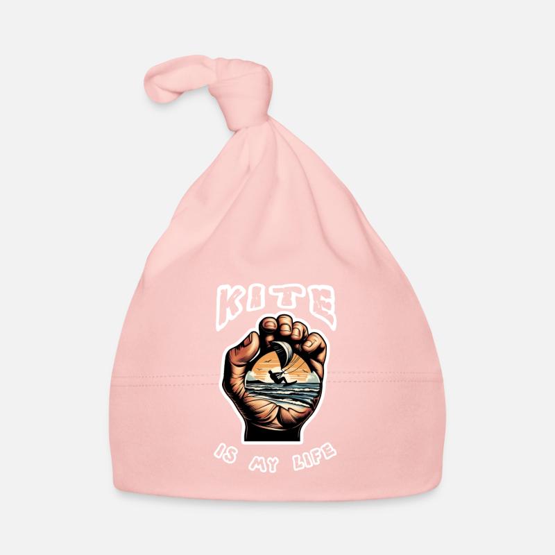 Kite Kiten Surf Kitesurfing Kitesurfen Kitesurf Baby Bio-Mütze
