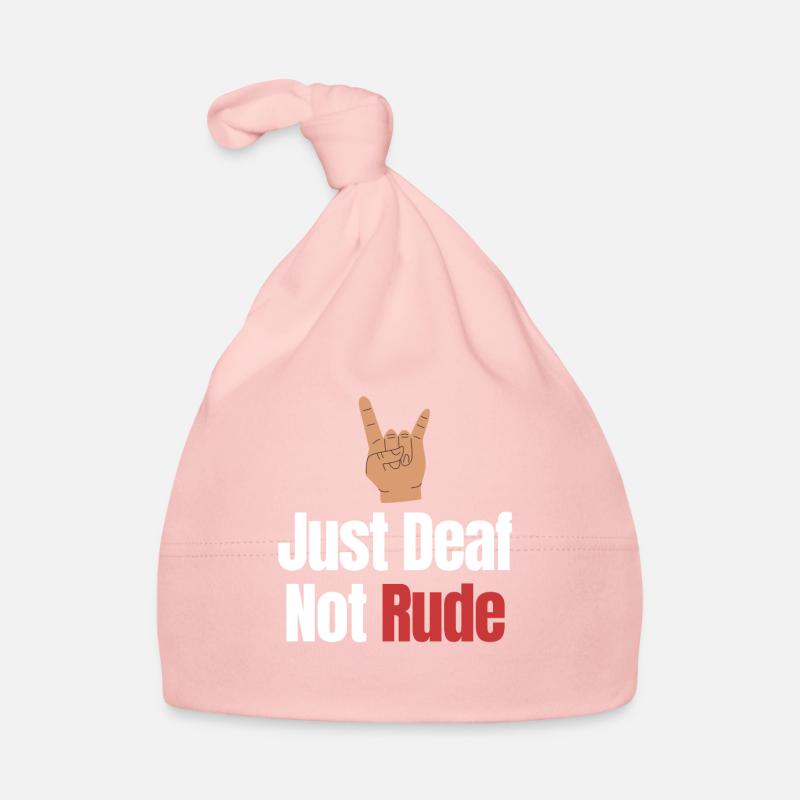 Juste sourd pas grossier sourd Bonnet bio Bébé
