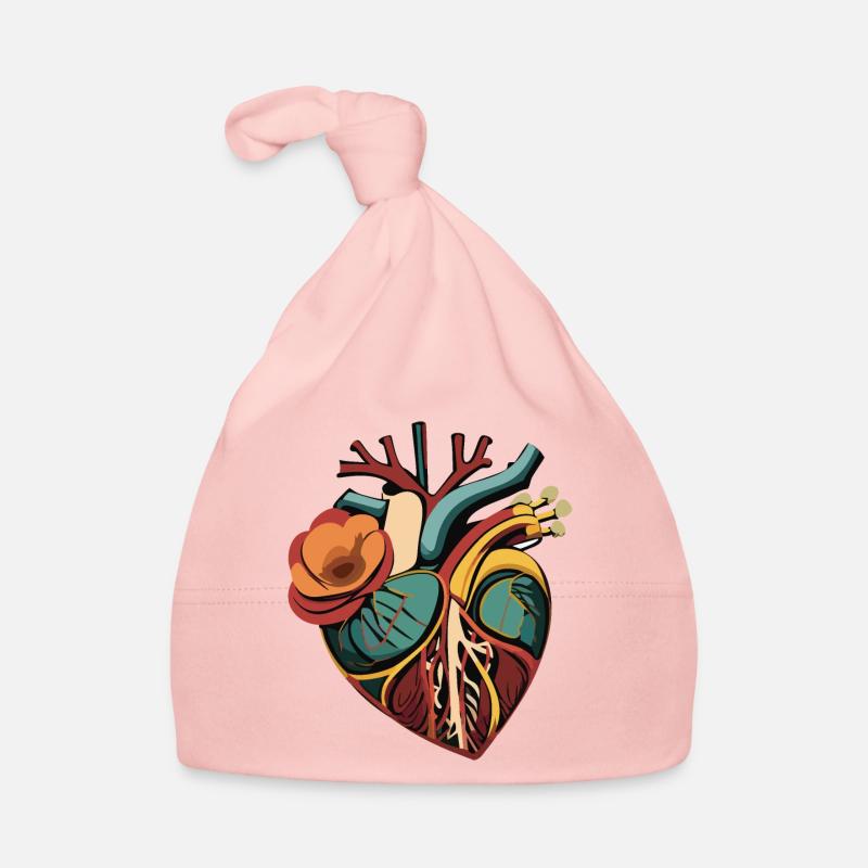 Herz Baby Bio-Mütze