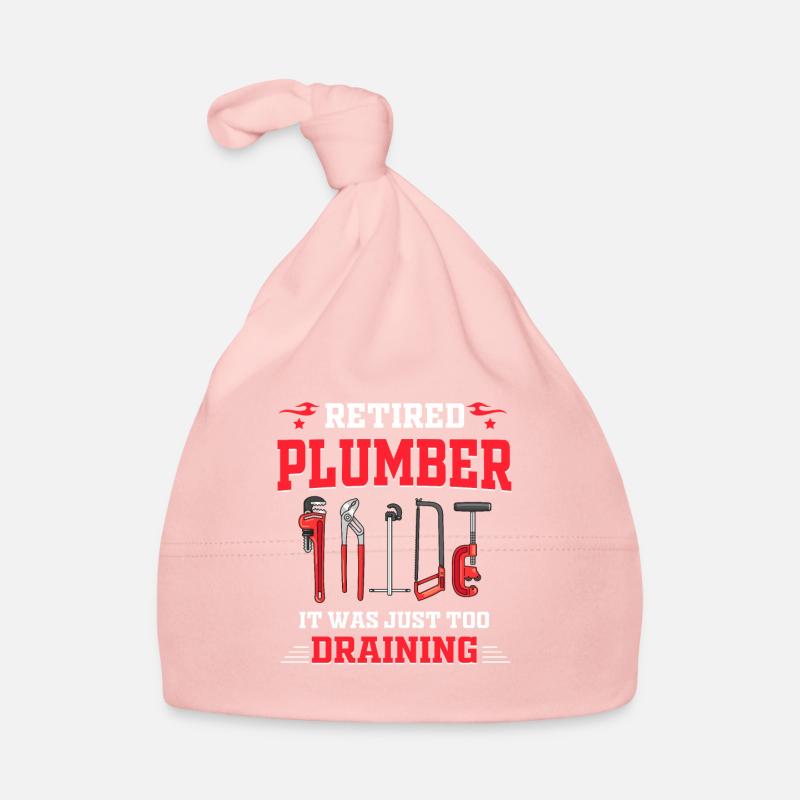 Fixer Klempner Im Ruhestand, Es War Einfach Zu Baby Bio-Mütze