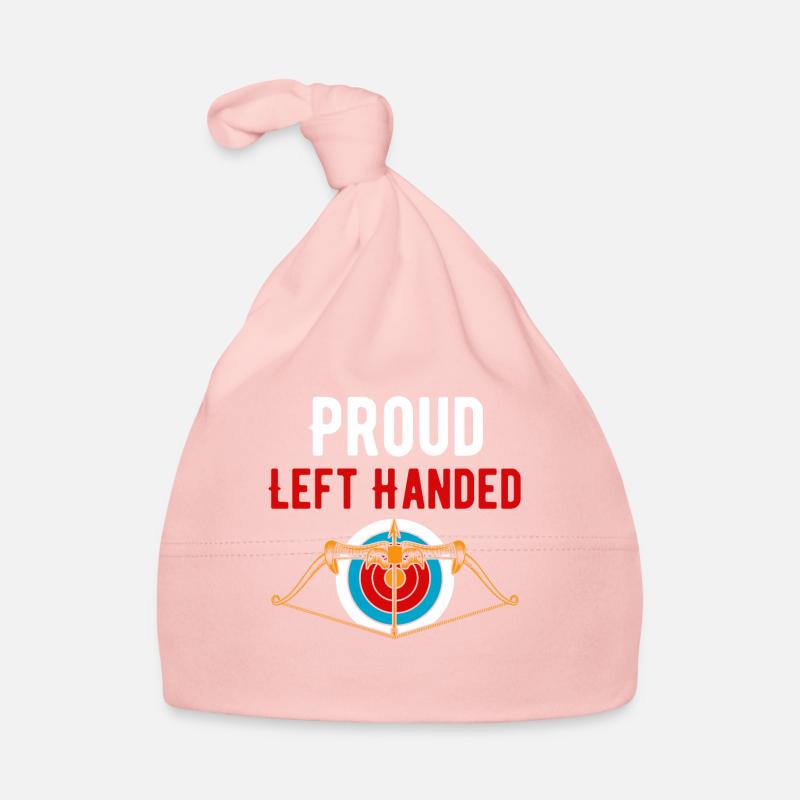 Stolzer Linkshändiger Bogenschießbogen Baby Bio-Mütze