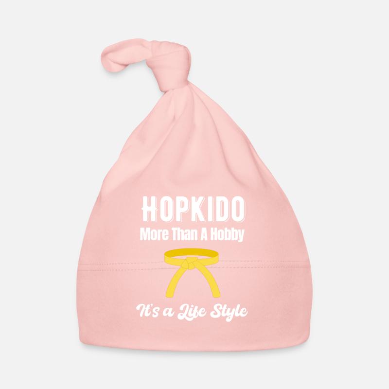 Le Hapkido est plus qu'un passe-temps, c'est un - Bonnet bio Bébé - rose