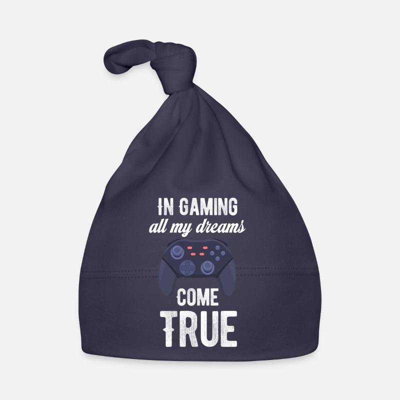Dans le jeu, tous mes rêves deviennent réalité plus amusant Bonnet bio Bébé