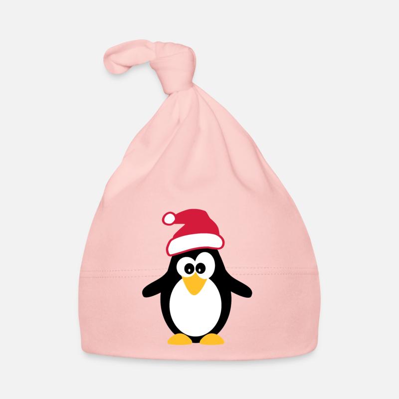 Pingouin de Noël Bonnet bio Bébé
