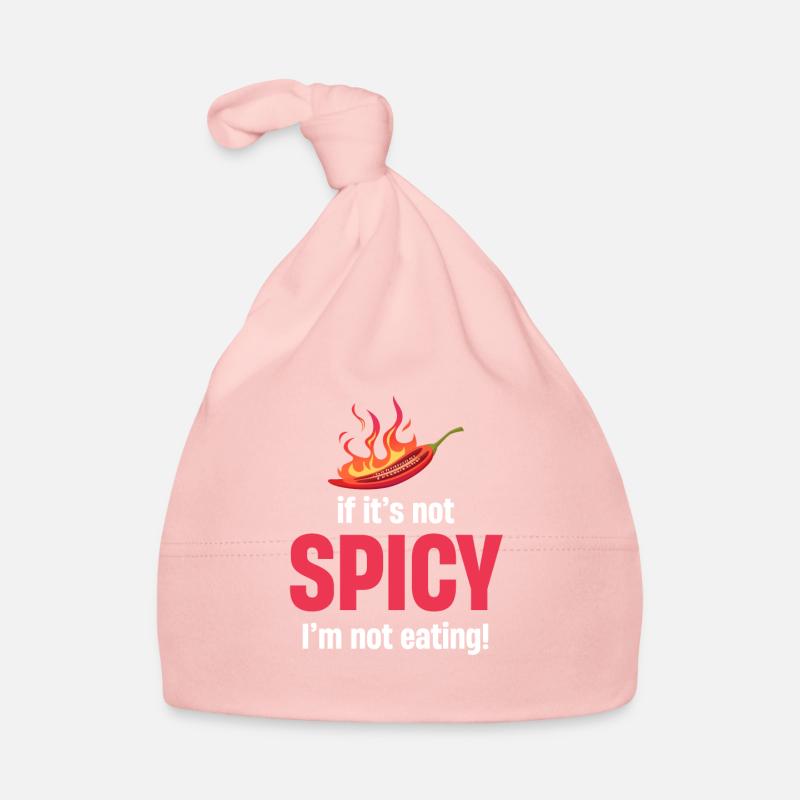 Si ce n’est pas épicé, je ne mange pas ! Bonnet bio Bébé