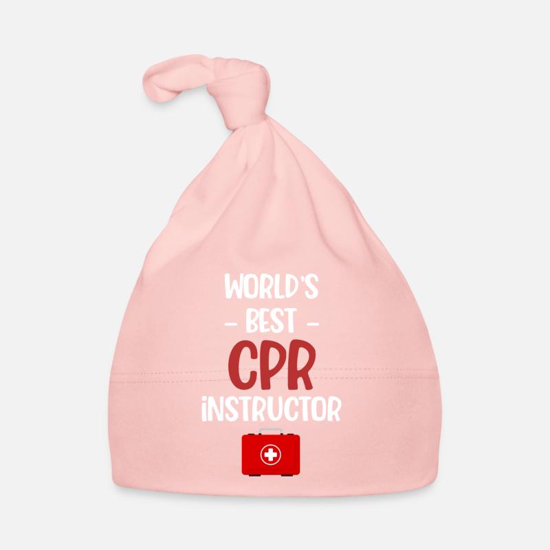 World's Best CPR Instructor for Ambulances Organic Baby Cap