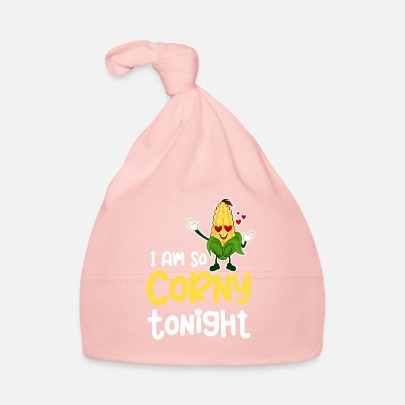 Je suis tellement ringard ce soir. jeux de mots sur le maïs, Bonnet bio Bébé