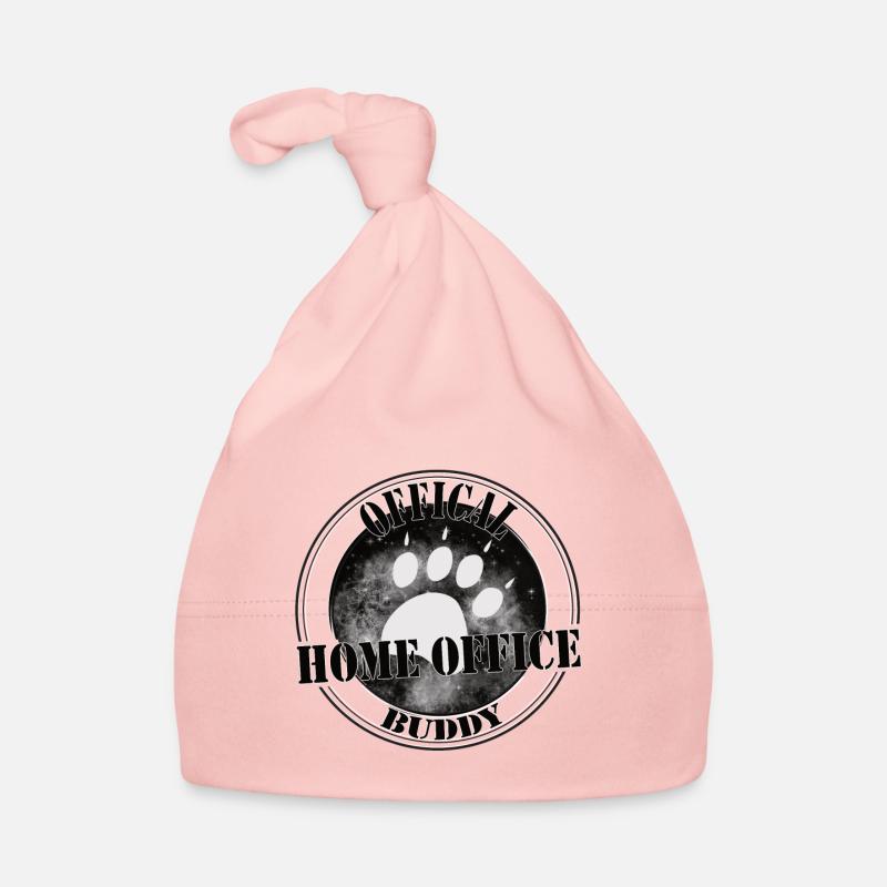 Official Home Office Buddy – Hund Design Baby Bio-Mütze