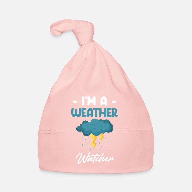 Ich Bin Ein Wetterbeobachter Lustiger Meteorologe Baby Bio-Mütze